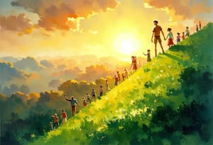 All creation rejoices - E alaga fiafia le foafoaga aoao