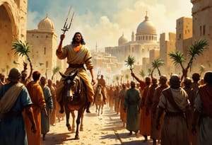 Triumphal entry - Ulufale manumalo