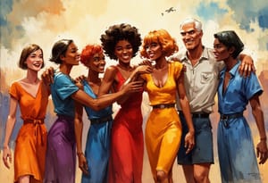 All are welcome - E talia tagata uma